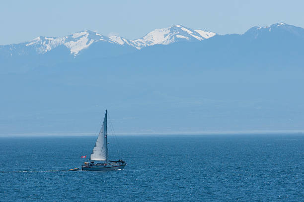 istock Sailing along Canadian Pacific coastline 155695258