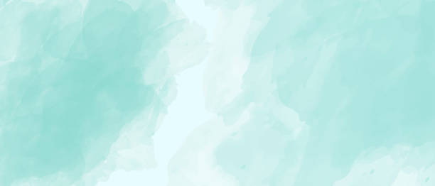 istock Minimal Hand Painted Pastel Watercolor Abstract Art Background Template Design Vector Illustration 1556955926