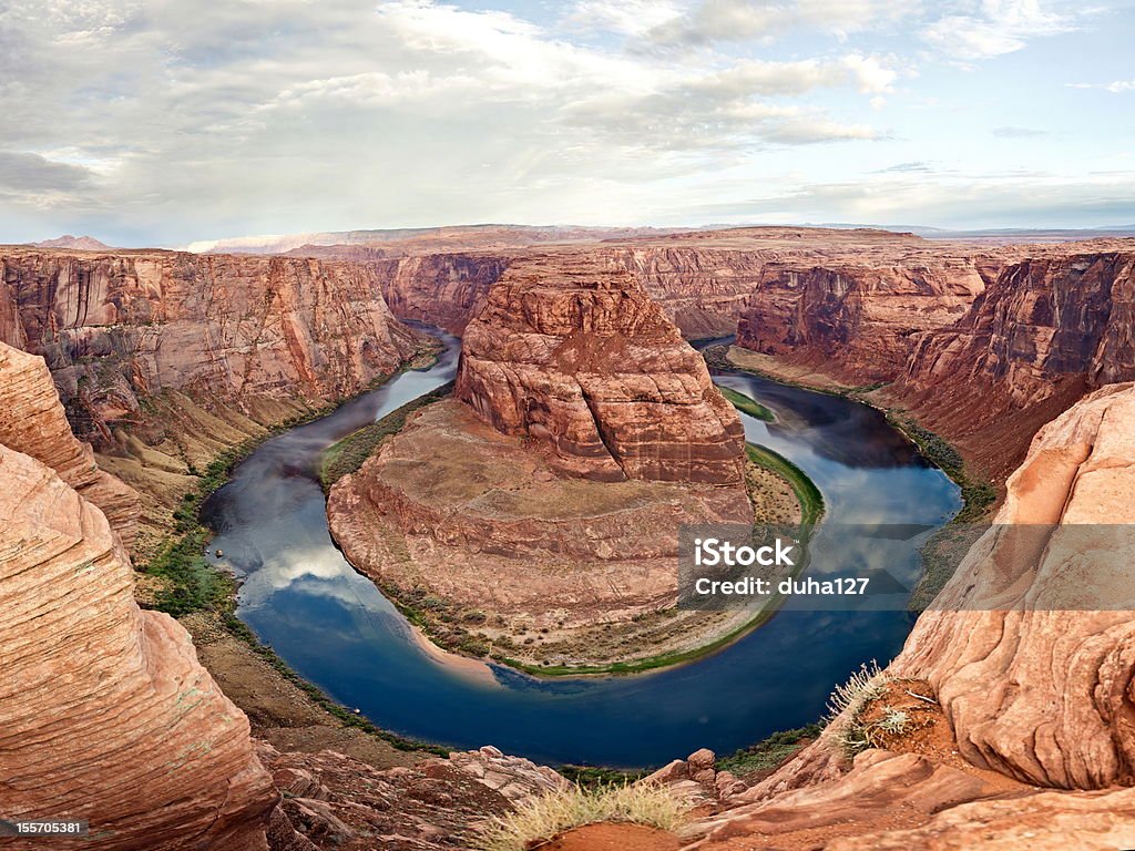 Horseshoe Bend at sunset Horse shoe Bend at sunset, Page, Arizona Arizona Stock Photo