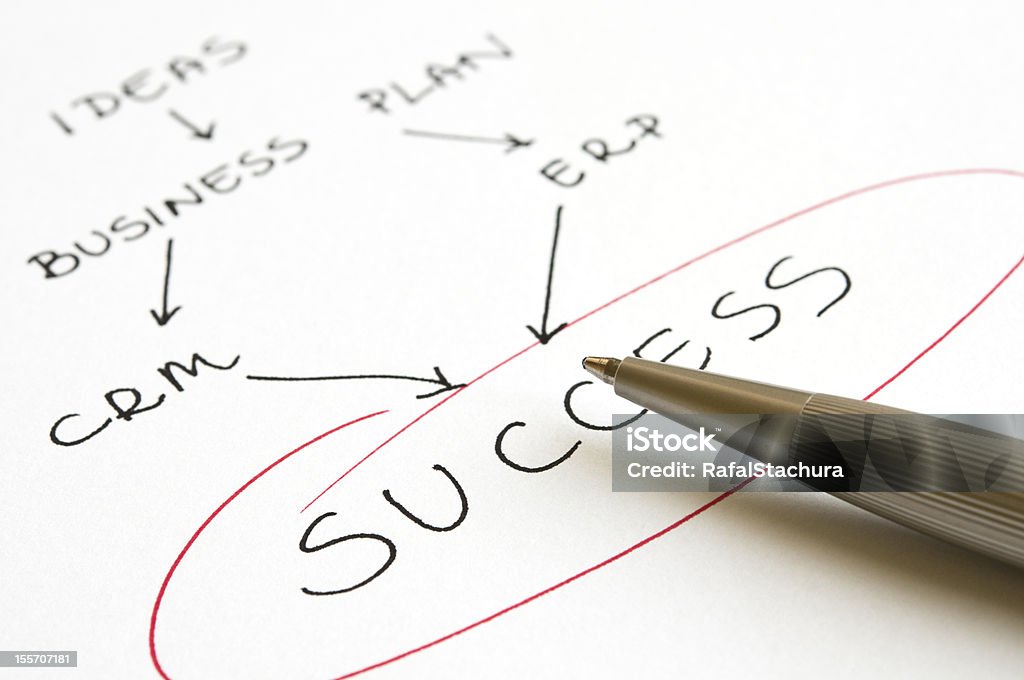 Concetto di successo - Foto stock royalty-free di Affari