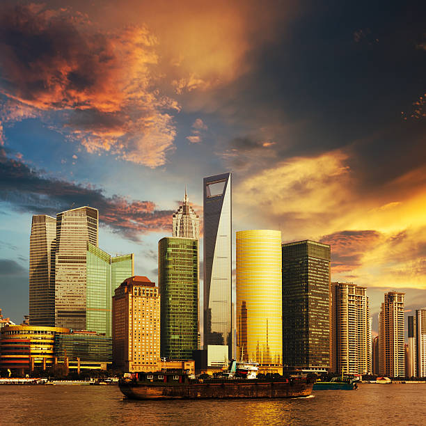 istock panorama of Shanghai 155707248
