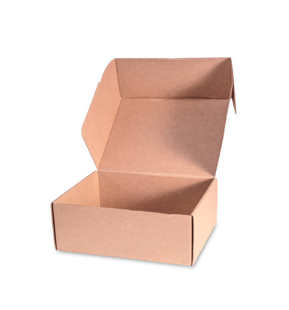 istock Cardboard Box Isolated on White Background. File with Clipping Path. 1557183581