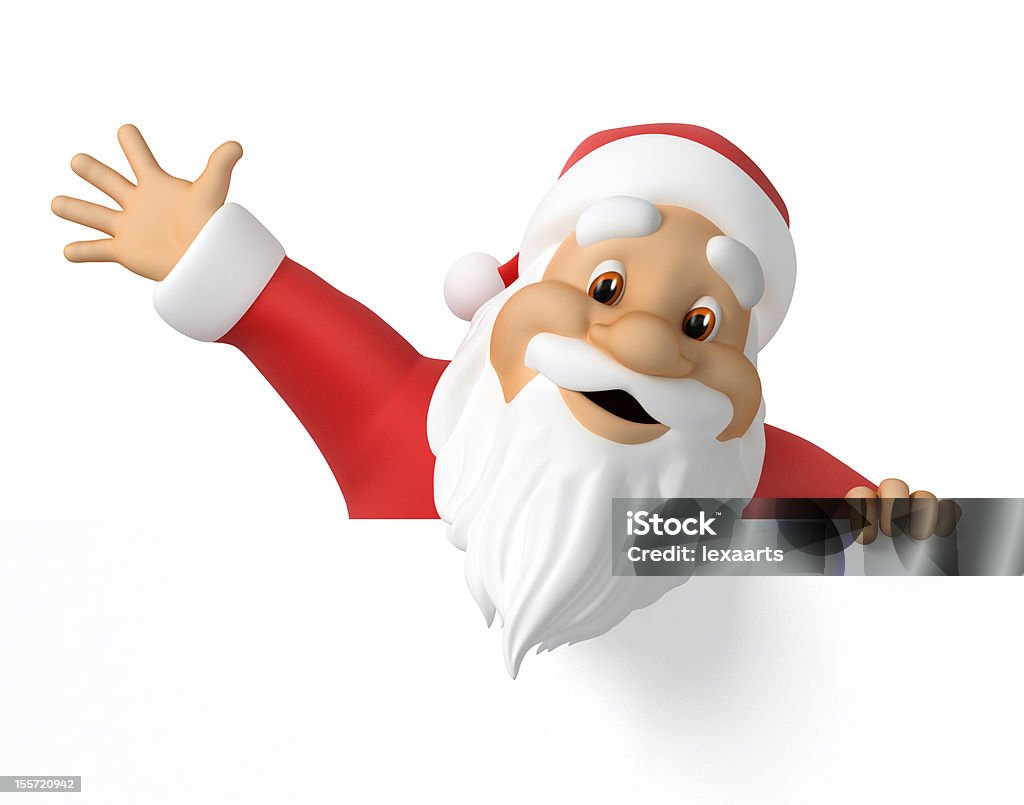 Санта Клаус - Стоковые фото Абстрактный роялти-фри