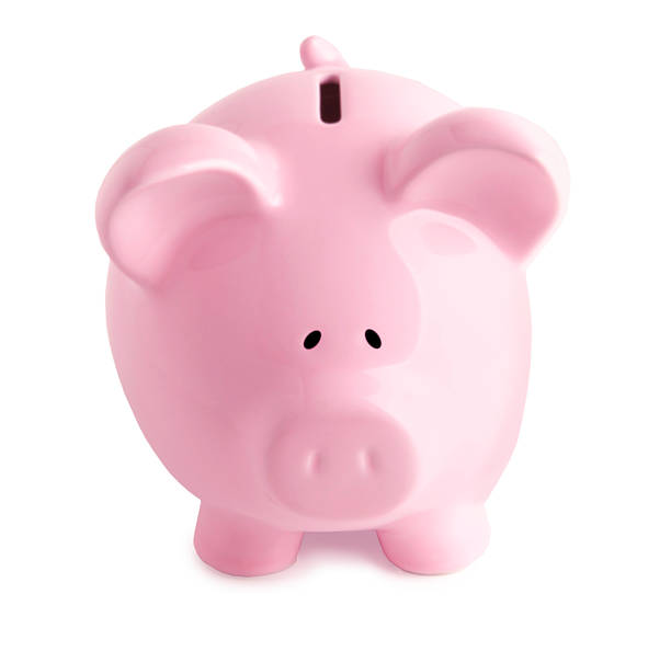 istock Pink piggy bank 155724508