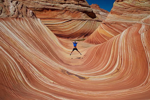 istock Enjoying The Wave - Coyote Buttes, Utah 155725459
