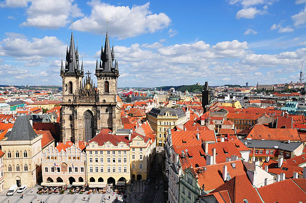 istock Tyn Church Old Town Square, Prague 155725552