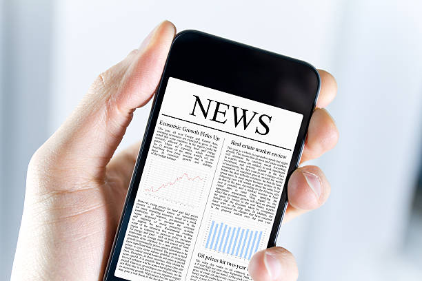 istock News On Mobile Phone 155725625