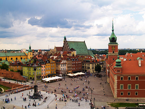 istock Old town square in Warsaw, Poland 155725700