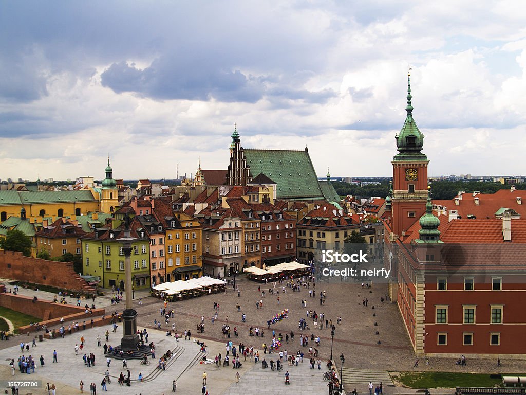 Old town square in Warsaw, Poland Old town square, Warsaw, Poland Ancient Stock Photo