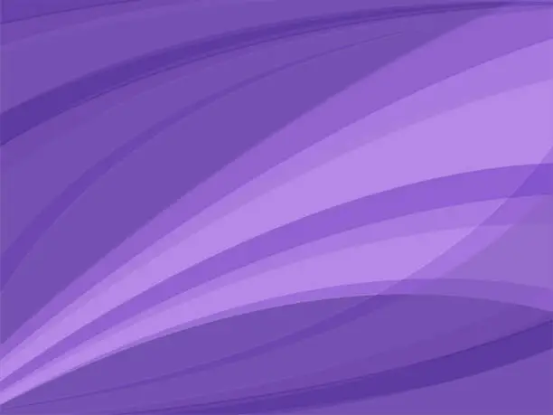 Vector illustration of Wavy abstract background material inspired by web and internet technology_purple