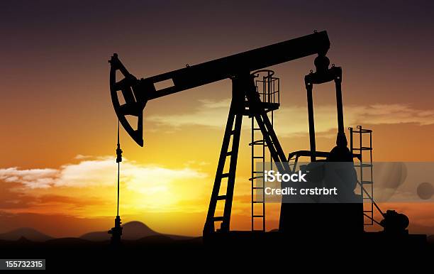 Oil Pump Jack Stock Photo - Download Image Now - Air Pollution, Barrel, Construction Platform