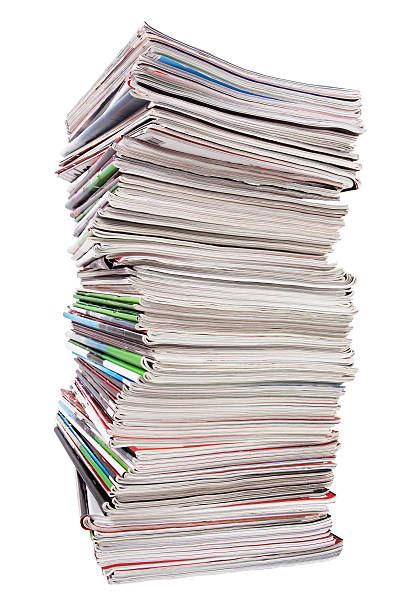 istock Lots of used magazines 155733063