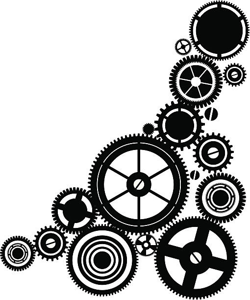 gears black silhouette of a clockwork mechanismhttp://i.istockimg.com/file_thumbview_approve/16296018/2/stock-illustration-16296018-clockwork.jpg dag stock illustrations