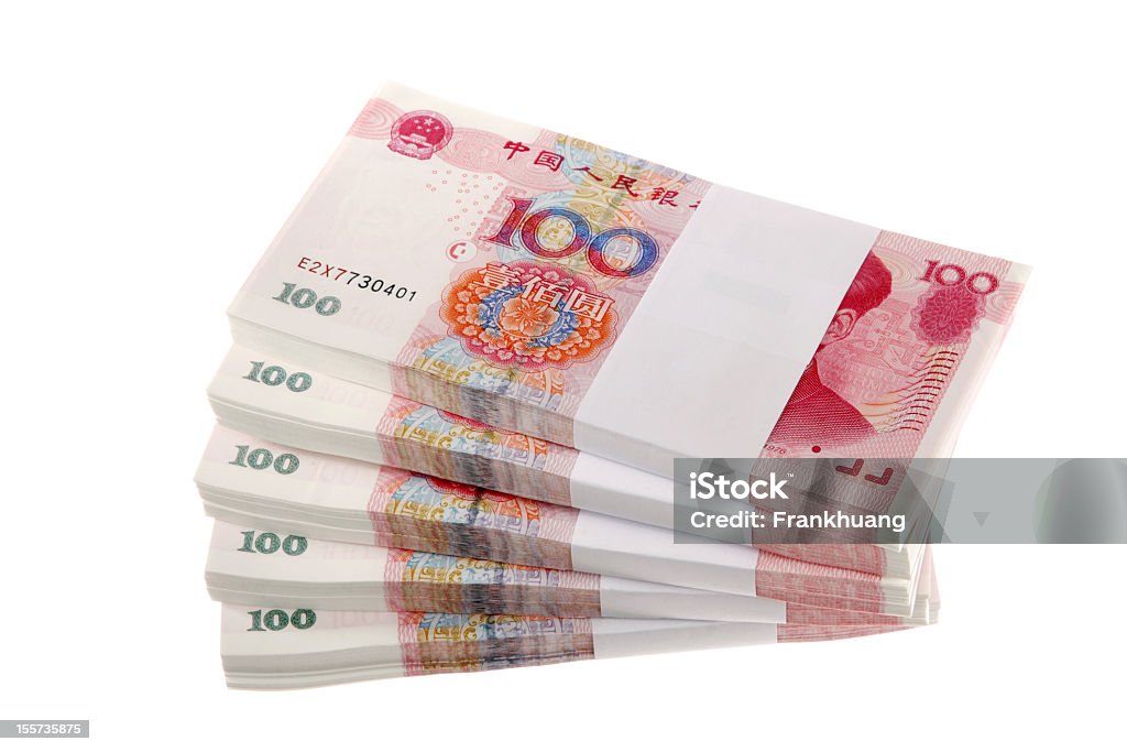 Piles de Renminbi - Photo de Billet de banque libre de droits