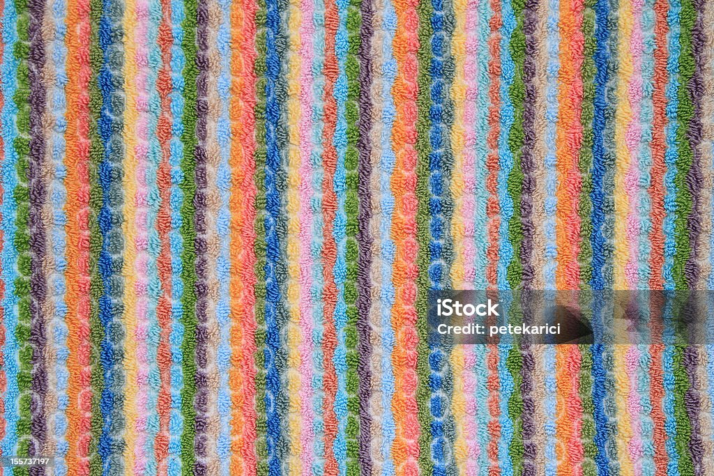 Colorido toalla rayas - Foto de stock de Alegre libre de derechos