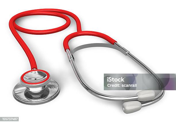 Stethoscope Stock Photo - Download Image Now - Red, Stethoscope, Analyzing