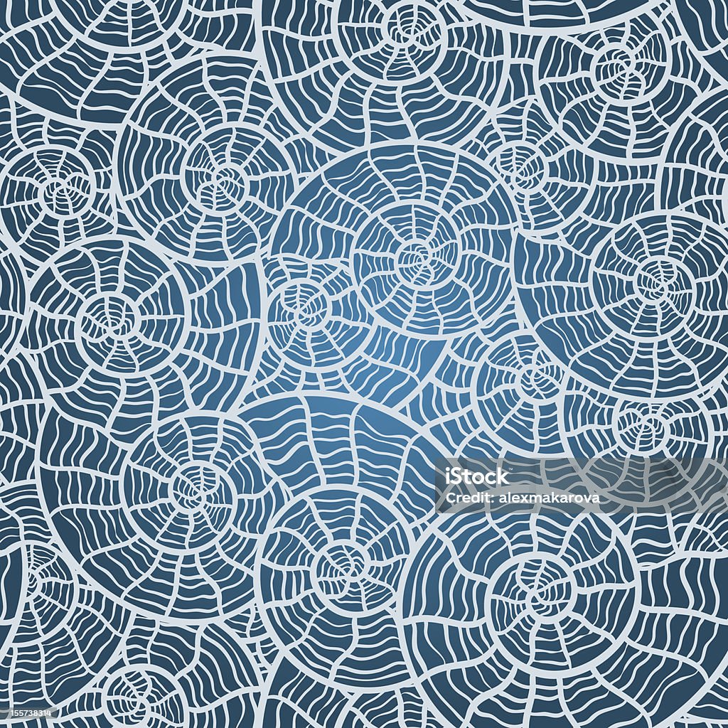seamless pattern with blue sea shells vector seamless pattern with blue sea shells, ai cs5 and jpeg 5000*5000 included in zip Abstract stock vector