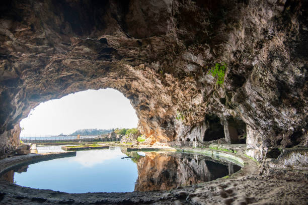 istock Sperlonga Cave in Tiberio Ruins 1557386749