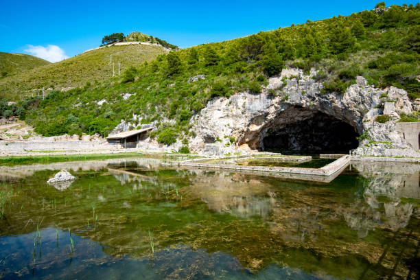 istock Sperlonga Cave in Tiberio Ruins 1557415205