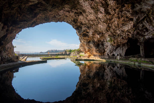 istock Sperlonga Cave in Tiberio Ruins 1557416827