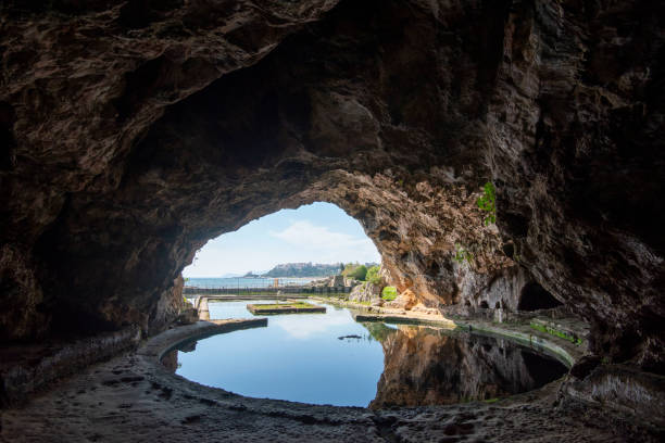 istock Sperlonga Cave in Tiberio Ruins 1557423139