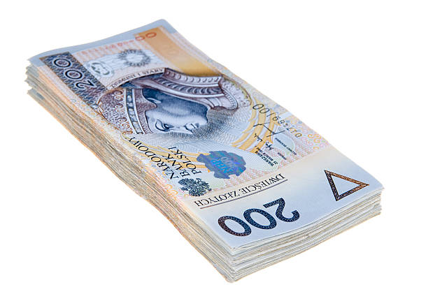istock Polish money two hundred zlotys 155742616
