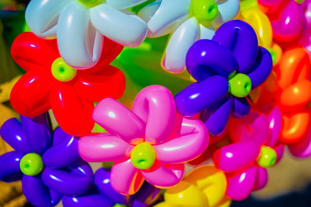 istock Bunch of colorful balloons 1557445799