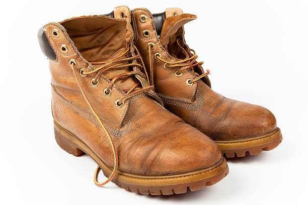 istock Pair of old shoes 155746671