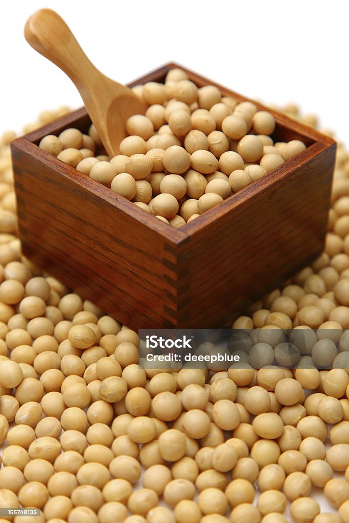 Getrocknete soybeans - Lizenzfrei Fotografie Stock-Foto