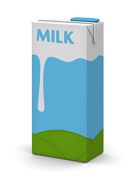 молоко box - milk box packaging carton стоковые фото и изображения