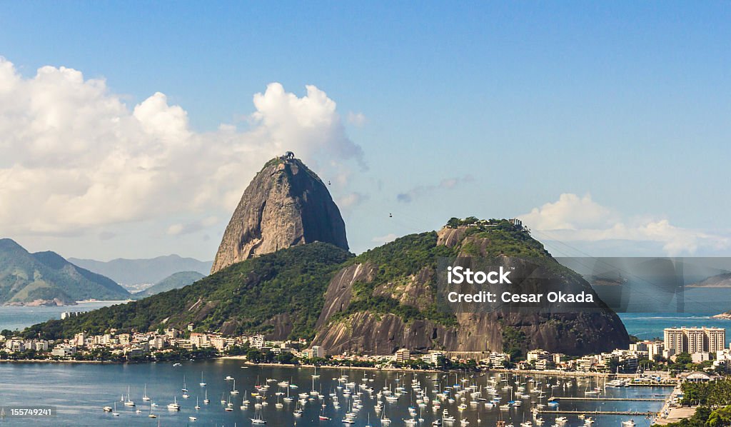 Sugarloaf mountain Landmark of Rio de Janeiro. Sugarloaf mountain. Sugarloaf Mountain Stock Photo