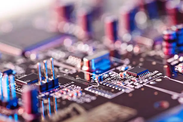 Photo of Computer Circuit Board
