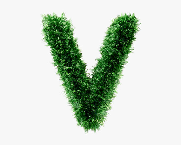 istock Letters made of grass 1557566416