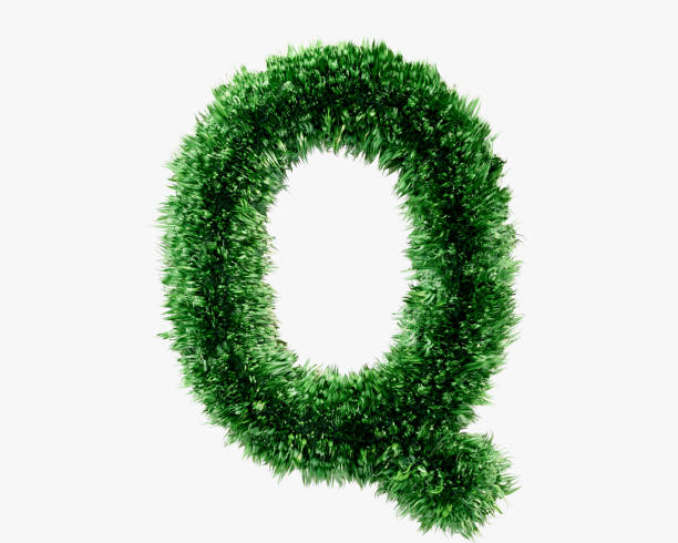 istock Letters made of grass 1557566418