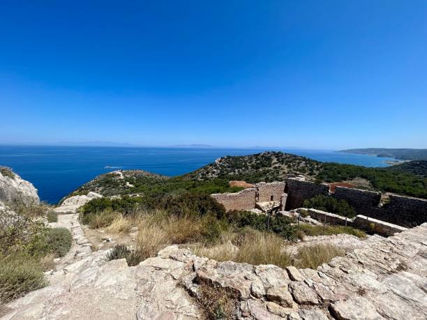 istock Kritinia Castle Ruins Rhodes Greece 1557570777
