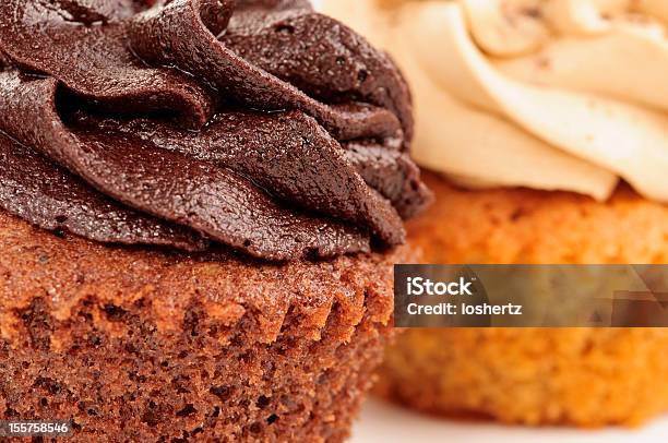 Cupcakes Stockfoto und mehr Bilder von Braun - Braun, Brownie, Bäckerei