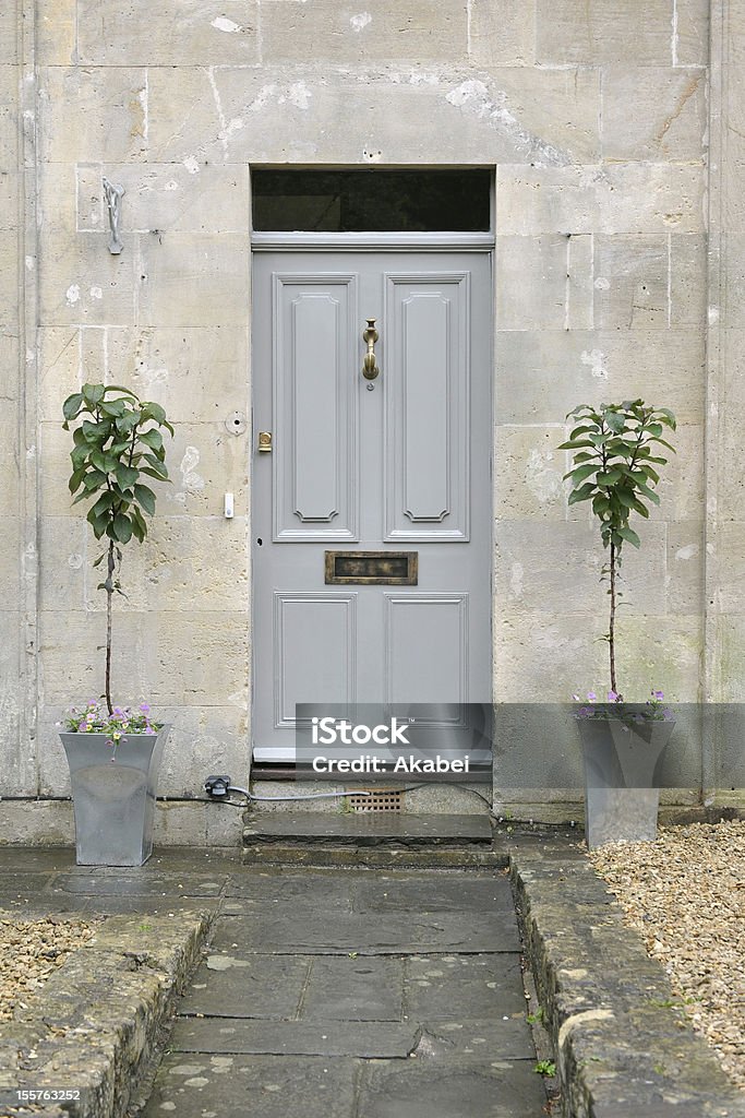 Entrée de l'hôtel - Photo de Gris libre de droits