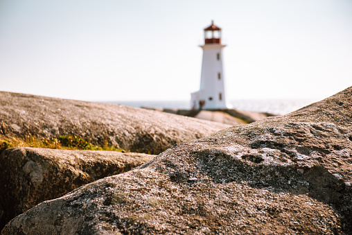 Peggys Cove Lighthouse in Nova Scotia