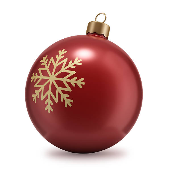 istock Christmas ball isolated on white 155765383