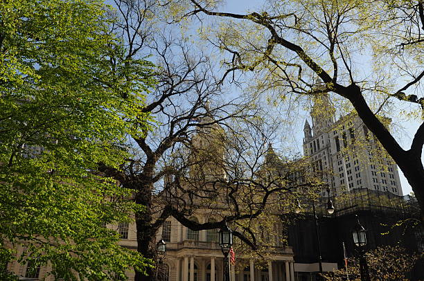 istock Downtown Manhattan Municipal Building 155765564