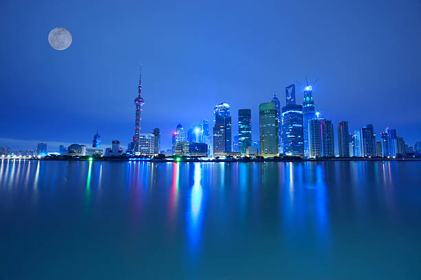 istock night view  of shanghai huangpu river 155765586