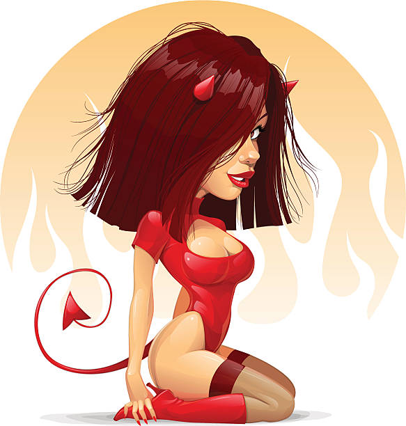 sexy Diable - Illustration vectorielle