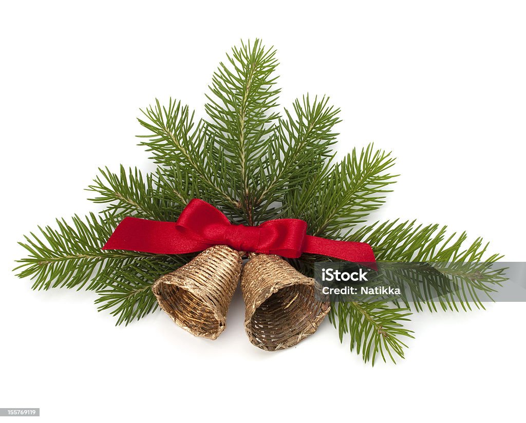 Decorazione di Natale con campane - Foto stock royalty-free di Ambientazione tranquilla