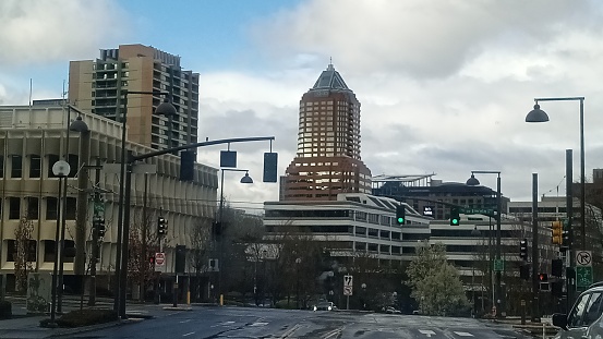 Buildings in downtown Portland, Oregon
