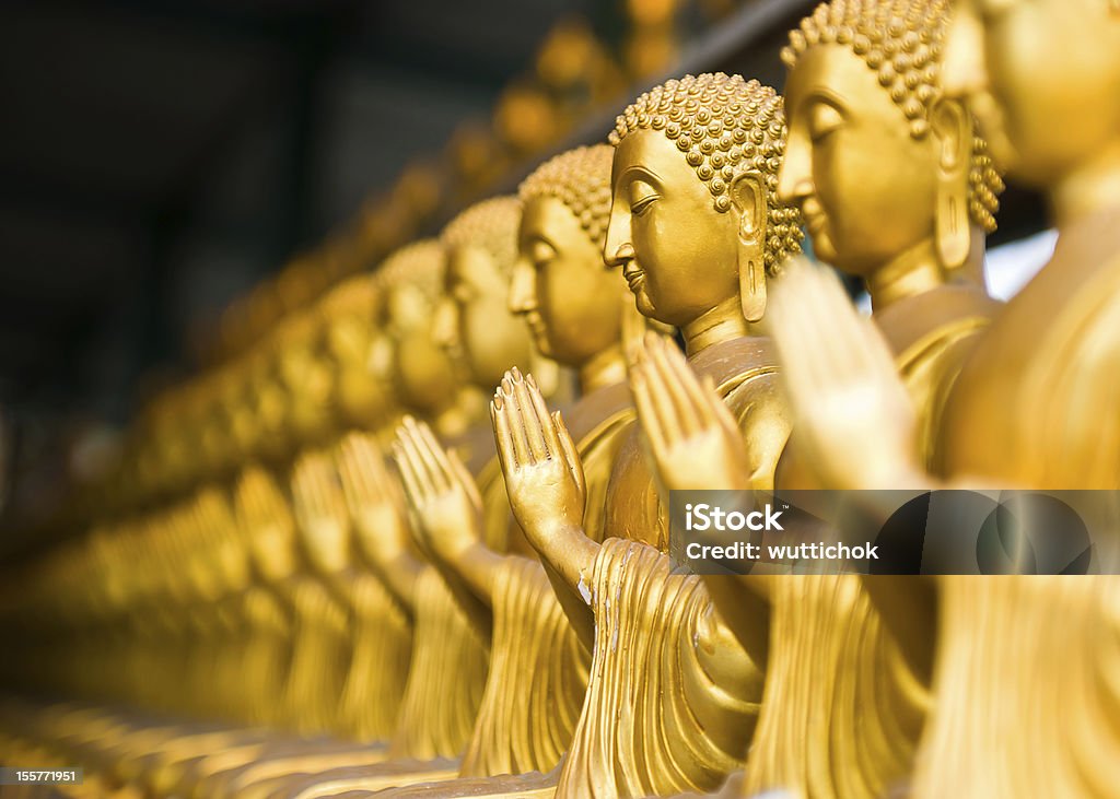 buddha statue View of buddha statue at Thailand Ancient Stock Photo