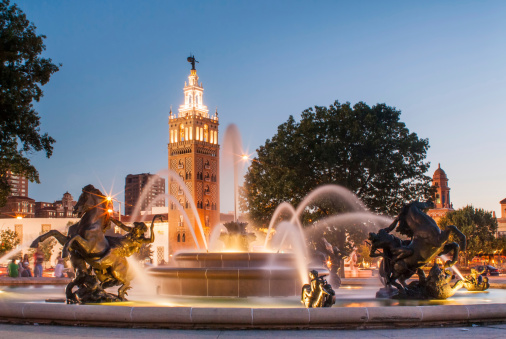 J.C. Nichols Memorial Fountain, by Henri-L