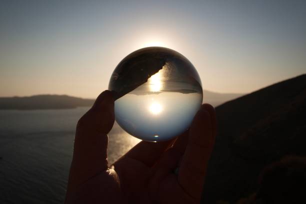 istock Crystal ball caldera sunset 1557864673