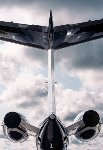 istock Private Jet Parked at an Airport 1557885986