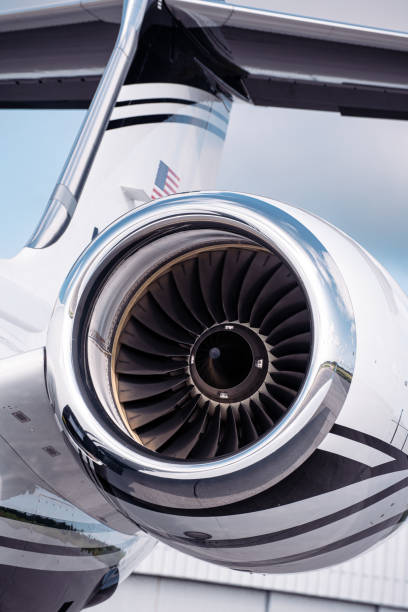 istock Private Jet Parked at an Airport 1557910915