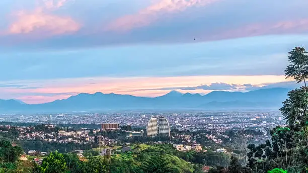 Scenery of Bandung City